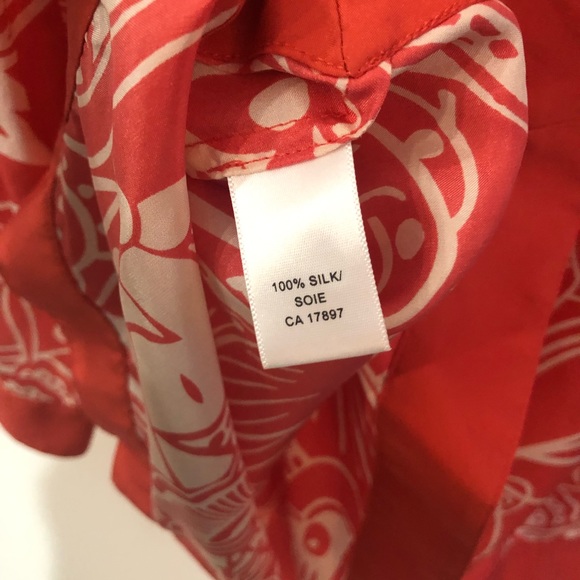 ❤️ Pure silk Banana Republic tunic top - Picture 4 of 5